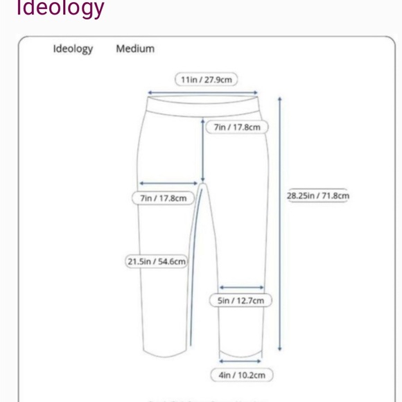 Ideology Lattice Cutout Cropped Leggings Medium - Picture 11 of 11